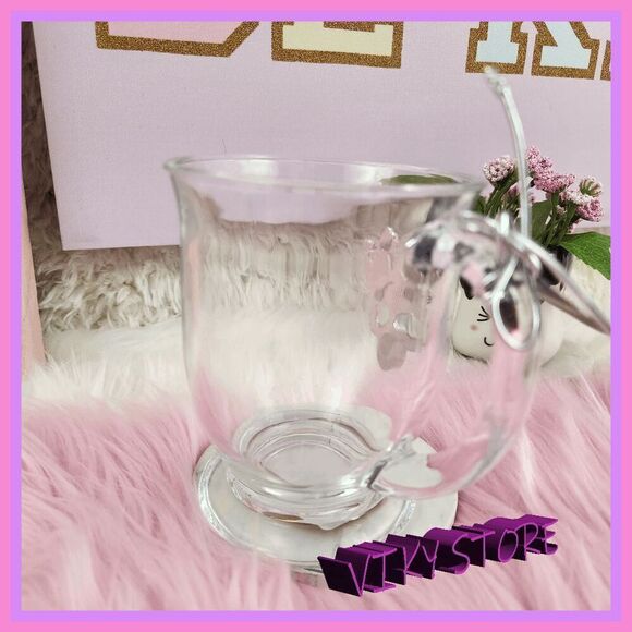 NWT ๐ Rhinestones Skull 16โoz Glass Mug Unique Design #7123 ๐ - Picture 3 of 4